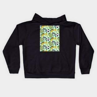 Soccer Pattern Kids Hoodie